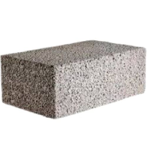 Sandstone Rectangle Shape Solid High Strength Gray 24 X 8 X 4 Inch Cement Brick