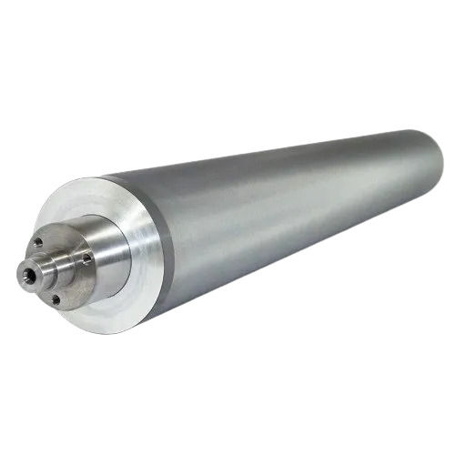 Silver Round Polish Finished Aluminium Roller For Industrial Use