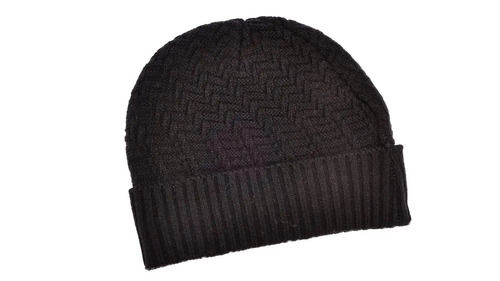 Round Shape Warm Woolen Caps For Casual Wear