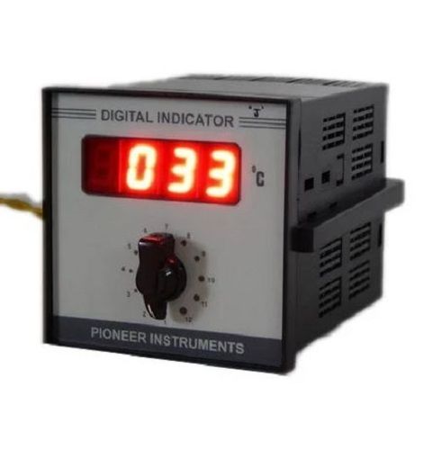 Single Display And Semi Automatic Plastic Digital Temperature Indicator Application: Laboratory