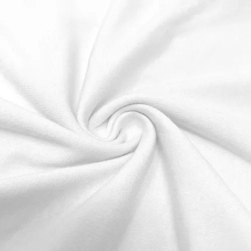 White 1.56 G/Cmi?  Skin Friendly Soft Plain Dyed Brushed 100% Cotton Fabric