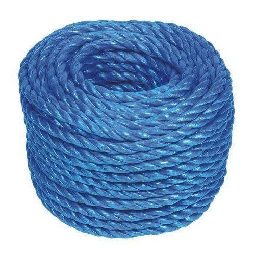 Blue 10.3 Mm Thick Color Coated Braided Nylon Rope For Industrial Use at  Best Price in Aligarh