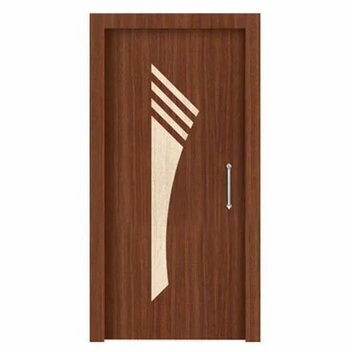 92 Inches Brown Wood Decorative Membrane Doors For Home