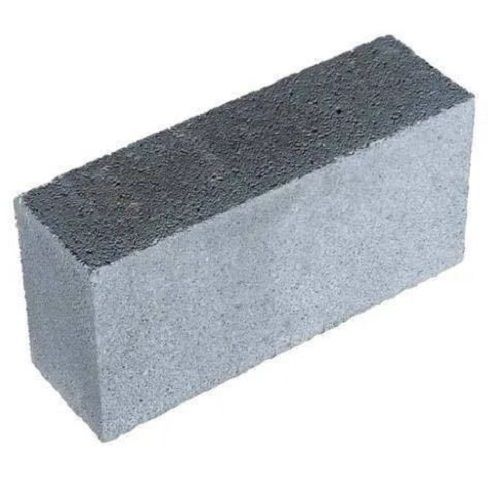 Gray 9X4X3 Inch Rectangular Solid Autoclaved Natural Slate Fly Ash Brick