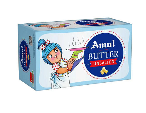 Pack Of 500 Grams 80 % Fat Contain Unsalted Butter 