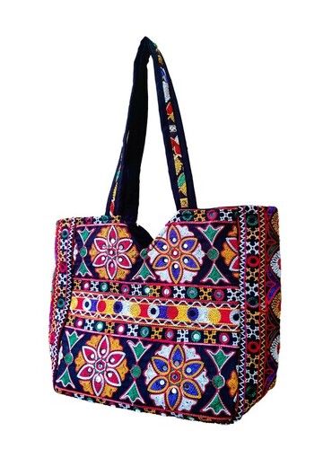Sutliyan Embroidered Handcrafted Regular Multicolor Shoulder Bag (11*15 Inch)