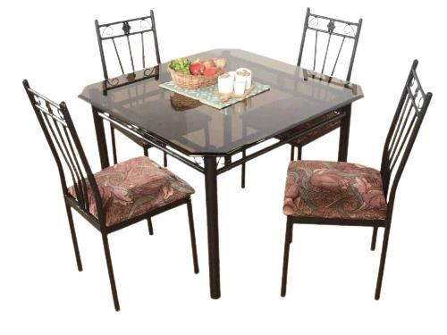 Handmade Termite Resistance Indoor 4 Seater Dining Table