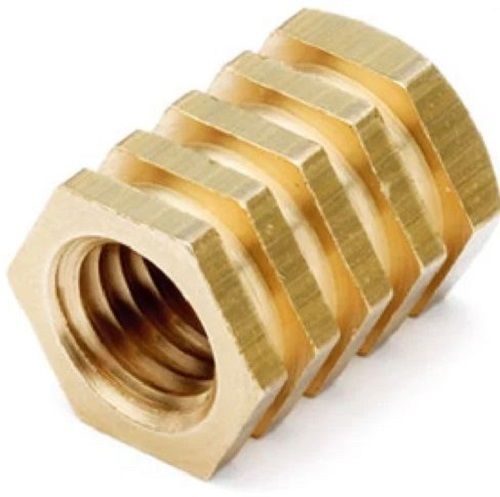 1 Inch Diameter Polished Finish Brass Hex Insert Application: Industrial