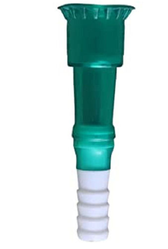 10 Cm Long Pvc Pipe Nozzle For Construction Purpose  Usage: To Break Apart A Fluid Flow Into A Spray Pattern