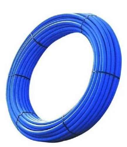 Blue 2 Mm Thickness And 15 Gauge Male Round Seamless Mdpe Pipe 