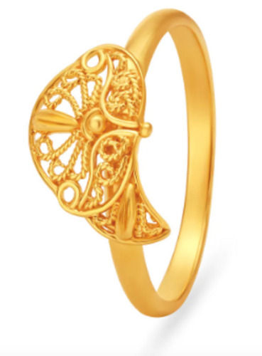 An Engagement Gold Men's Ring
