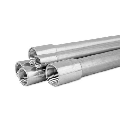 3.2 Mm Thick Hot Rolled Galvanized Mild Steel Conduit Pipe Application: Construction