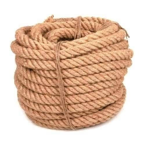 30 Meter Eco Friendly Twisted Coconut Coir Rope For Construction Use Breaking Strength: 00 Metric Ton/Metric Tons