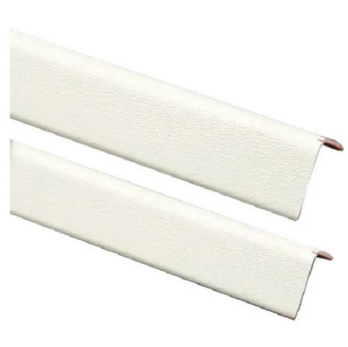 White 4 Feet Rectangular Pvc Wall Corner Guard For Home And Hospital 