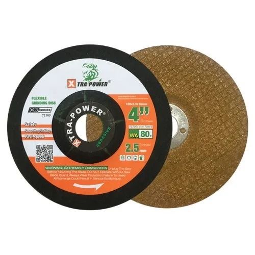 Yellow 4 Inch Color Coated Round Carbon Steel Cut Off Wheel For Industrial Use