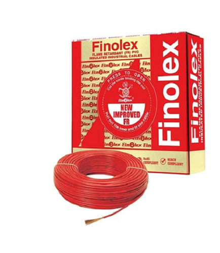 Red 90 Meter Pvc And Copper Electrical Wire For Construction Use