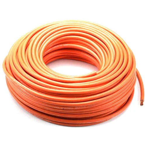 Orange Coated Surface High Temperature Alloy Copper Electrical Wire Cable