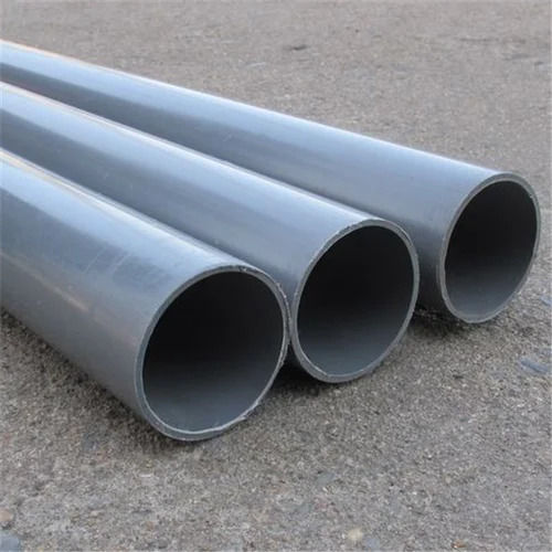 Leak Proof 5 Inch Grey Round Coated Round Pvc Pipe