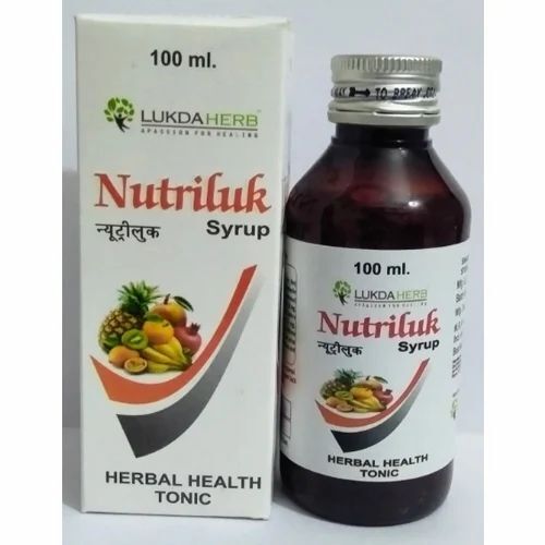  क्लिनिकल के लिए Lukdaherbs 100 ml न्यूट्रिलुक सिरप 