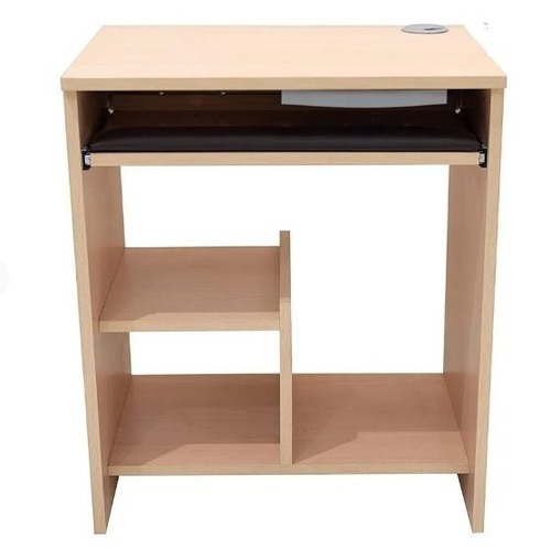 स्थिर और टिकाऊ 4x2x4 फुट सॉलिड वुड मशीन कटिंग कंप्यूटर टेबल