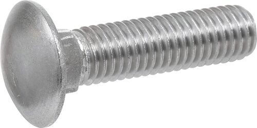 Silver Tempered Heat Galvanized Surface High Strength Mild Steel Carriage Bolt