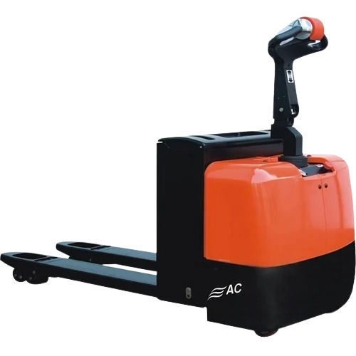 Rust Proof 2.5 Tonne Lifting Capacity 1050Mm Long Belt 24 Volts Battery Operated Pallet Truck