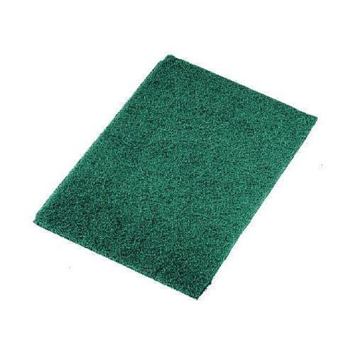 Green 3.2 Mm Thick Rectangular Nylon Scrubbing Pad For Utensil Cleaning