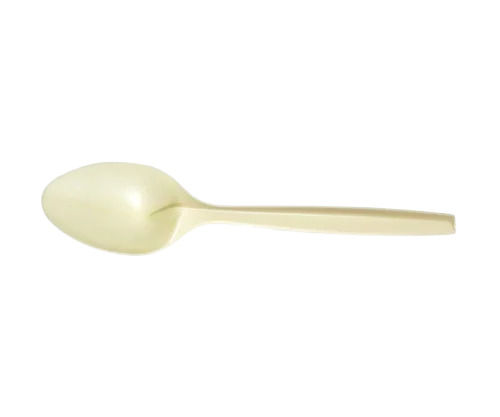 White 7 Inch Eco Friendly Plastic Disposable Spoon For Event Use 