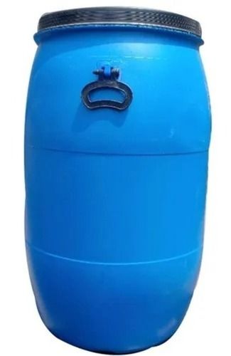 Blue 70 Liter Capacity Matte Finished High Density Polyethylene Barrel