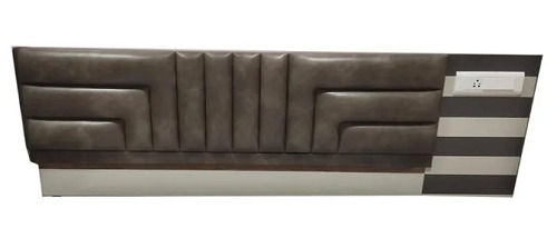 Handmade 7X7X5 Feet Modern Wooden Rectangular Bed Headboard 