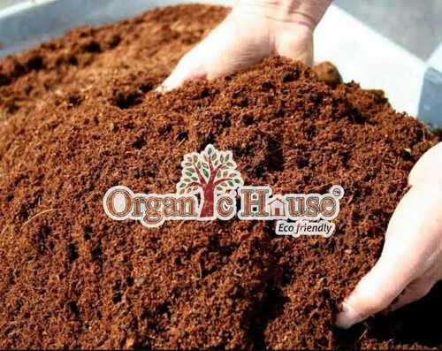 Dark Brown Eco Friendly Cocopeat Powder