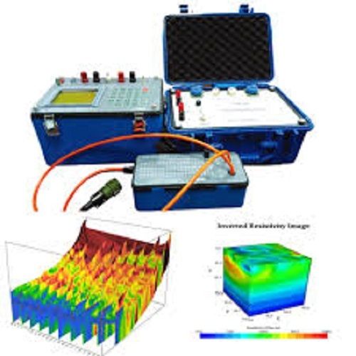 Geophysical Instrument - Mild Steel, Portable DC12V 4000mAh Battery Powered | Ground Water Finder, Operate Method for Underground Water Resources Detection, 1 Year Warranty