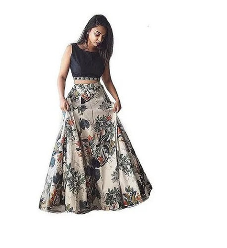 Party Wear Chiffon Ladies Printed Lehenga Choli Age Group: Adult