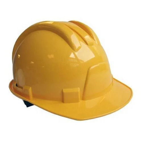 Plain And Unisex Industrial Safety Helmets For Construction Usage