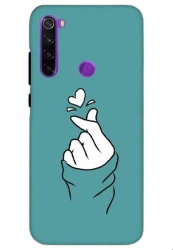 Plastic Green With White Mobile Back Cover - Plastic Material, Slim Design, Lightweight, Protects Against Scratches and Dirt | Perfect Fit for Your Mobile Phone