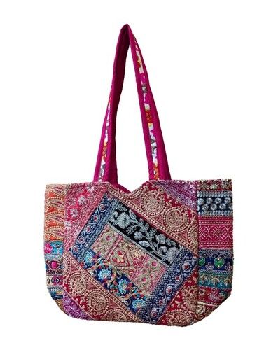 Sutliyan Handcrafted Multicolor Shoulder/tote Bag (11*15 Inch)