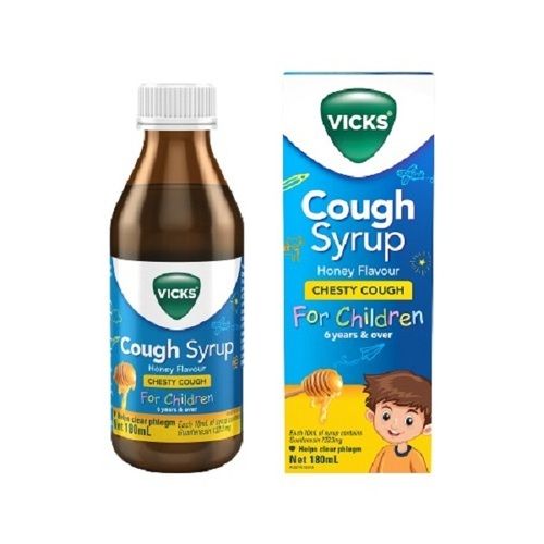 Vicks Austral Cough Syrup With Honey Flavor For Children