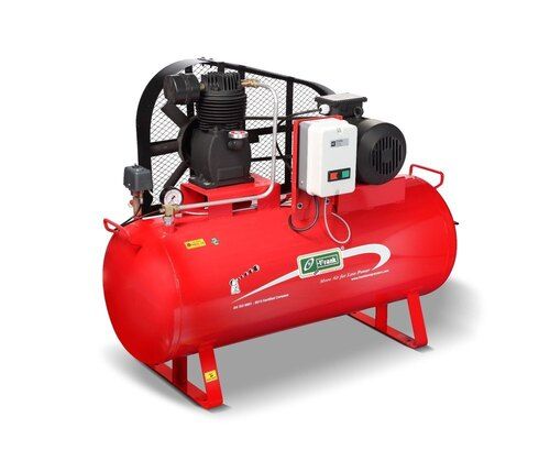 1 HP Two Stage Air Compressor, Air Tank Capacity 70 Liter