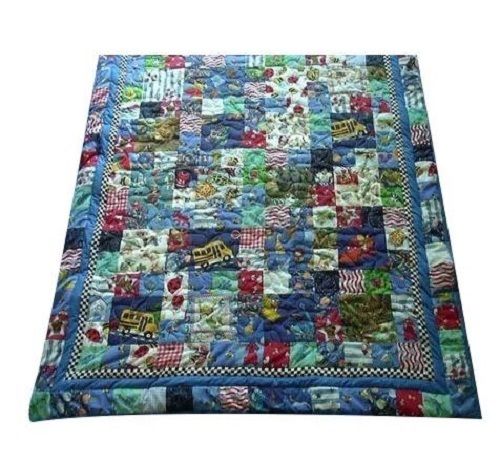 60x90 Inch Rectangular Cotton Printed Bed Quilts For Home Use