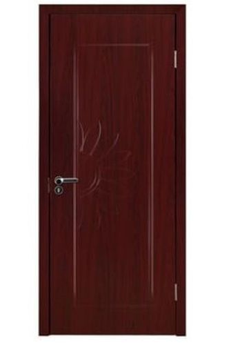 Brown 6X3 Foot Rectangular Satin And Glossy Bathroom Doors 