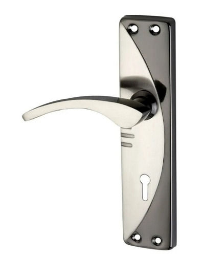 8 Inch Chrome Finish Iron Door Handle For Home And Office Use