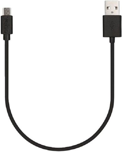 Black PVC Mobile USB Cables