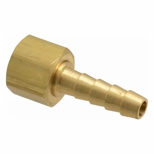 Aluminum Alloy Brass Hose Connector, Size 3/8 Inch