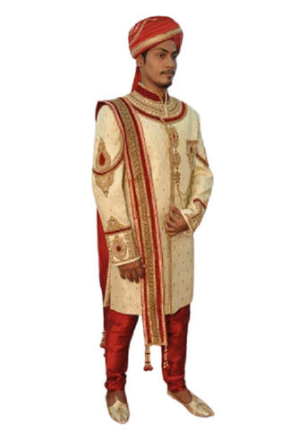 Breathable Stitched Embroidered Designer Sherwani Age Group: 18-28