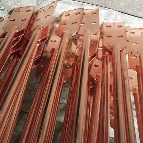 Aluminum Alloy Copper Chemical Earthing Electrode, 25-80 Mm Diameter