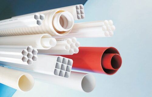 Durable PVC Pipes For Pipe Fitting, Thickness 1-10 mm