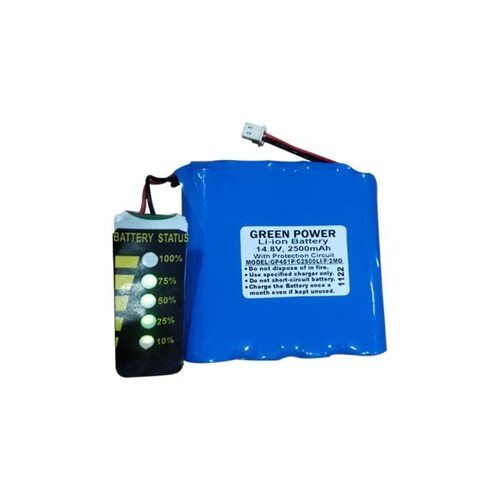  ग्रीन पावर 14.8V, 2500 mAh निकेल मेटल हाइड्राइड (Ni-CD) बैटरी फ्यूल गेज के साथ 