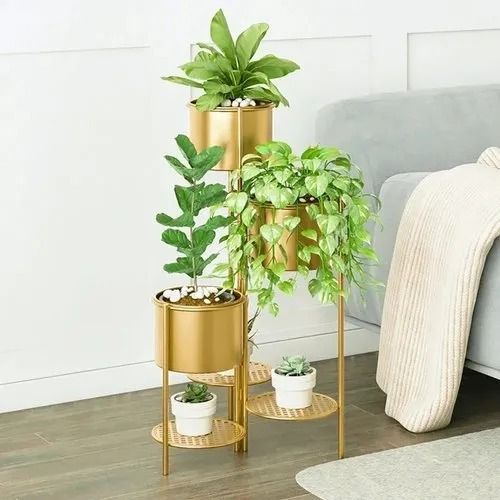 Indoor Vertical Plant Pot Stand For Home Decoration