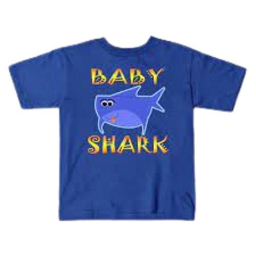 Kids Printed Breathable And Comfortable Short Sleeves Cotton T Shirts