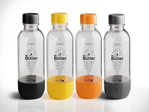 Transparent Color Pet Plastic Bottle For Liquid Packaging